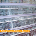 A-Style Type Q235 Matériau en fil métallique Layer Cages de poulet à vendre